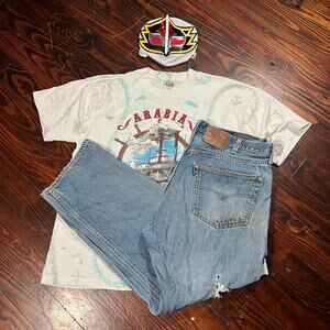Levi's 36 Vintage 501 Jeans Blue Straight